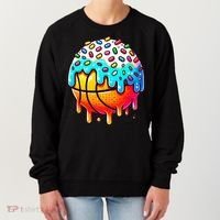 Ice Cream Basketball Drip Basketball Stuff Women's Sweatshirt thumb 0