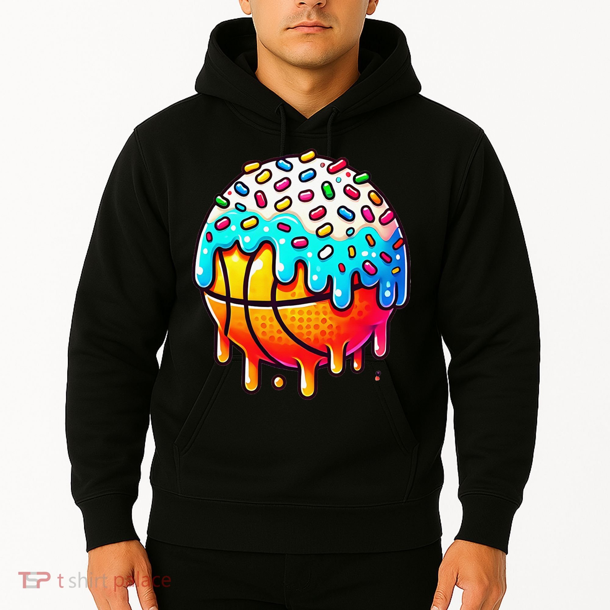 Ice Cream Basketball Drip Basketball Stuff Hoodie