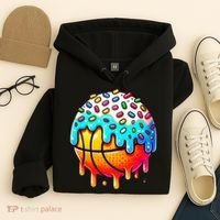 Ice Cream Basketball Drip Basketball Stuff Hoodie thumb 4