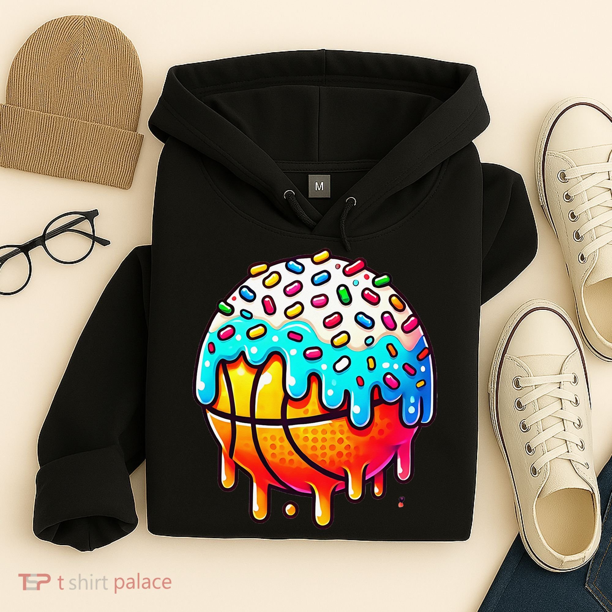 Ice Cream Basketball Drip Basketball Stuff Hoodie