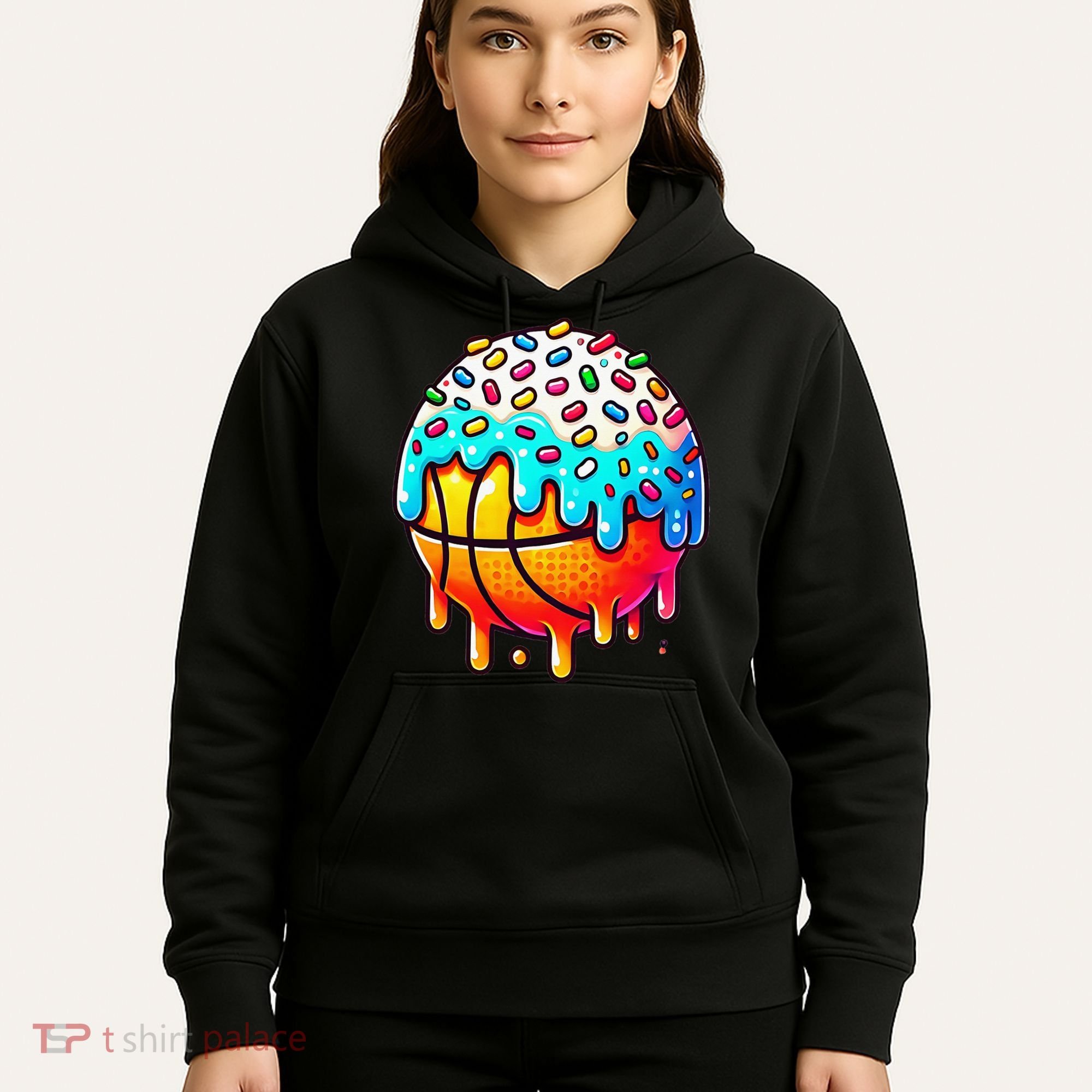 Ice Cream Basketball Drip Basketball Stuff Hoodie