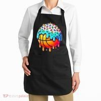 Ice Cream Basketball Drip Basketball Stuff Apron thumb 2