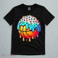 Ice Cream Basketball Drip Basketball Stuff T-Shirt thumb 5