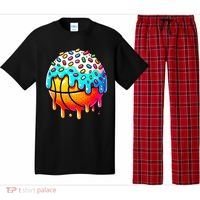Ice Cream Basketball Drip Basketball Stuff Pajama Set thumb 0
