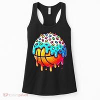 Ice Cream Basketball Drip Basketball Stuff Women's Tank Top thumb 0