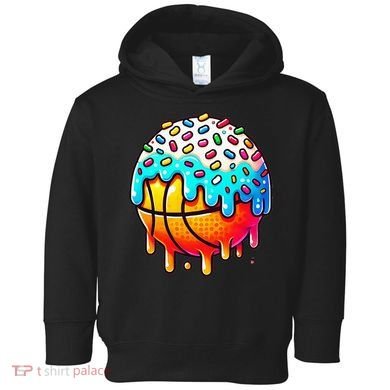 Ice Cream Basketball Drip Basketball Stuff Toddler Hoodie