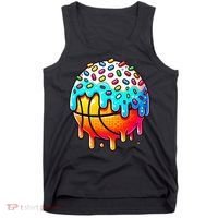 Ice Cream Basketball Drip Basketball Stuff Tank Top thumb 0