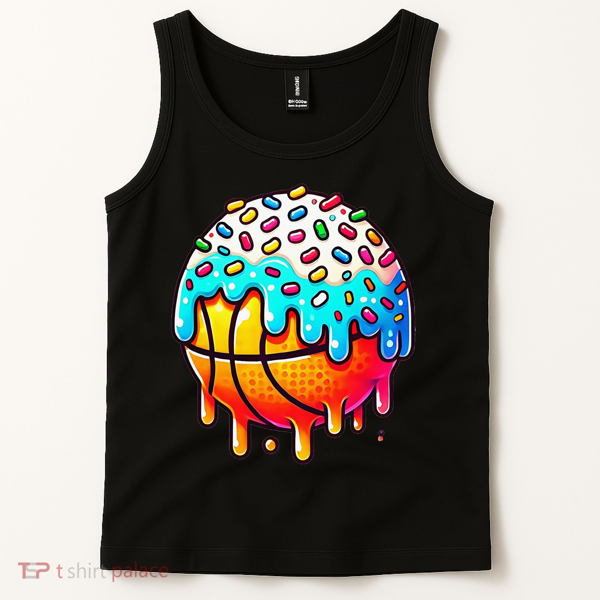 Ice Cream Basketball Drip Basketball Stuff Tank Top