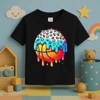 Ice Cream Basketball Drip Basketball Stuff Toddler T-Shirt thumb 3
