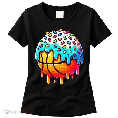 Ice Cream Basketball Drip Basketball Stuff Women's T-Shirt