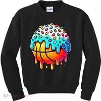 Ice Cream Basketball Drip Basketball Stuff Kids Sweatshirt thumb 0
