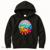 Ice Cream Basketball Drip Basketball Stuff Kids Hoodie thumb 0