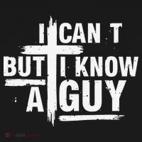 I Cant But I Know A Guy Bold Christian Faith Women's Hoodie thumb 2