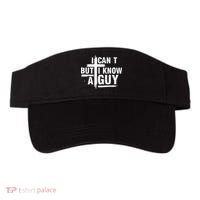 I Cant But I Know A Guy Bold Christian Faith Visor thumb 0