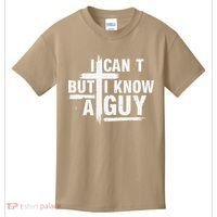 I Cant But I Know A Guy Bold Christian Faith Kids T-Shirt thumb 0