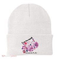 I Can Buy Myself Flowers Floral Self Love Beanie thumb 0
