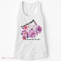 I Can Buy Myself Flowers Floral Self Love Women's Tank Top thumb 0