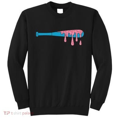 Ice Cream Baseball Bat With Baseball Sprinkles Drip Sweatshirt