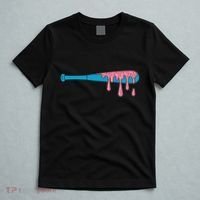 Ice Cream Baseball Bat With Baseball Sprinkles Drip T-Shirt thumb 5