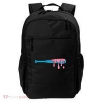 Ice Cream Baseball Bat With Baseball Sprinkles Drip Backpack thumb 0