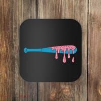 Ice Cream Baseball Bat With Baseball Sprinkles Drip Coaster thumb 0