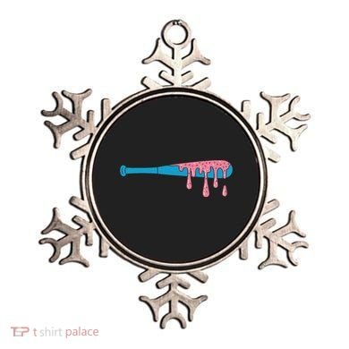 Ice Cream Baseball Bat With Baseball Sprinkles Drip Ornament