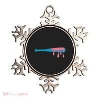 Ice Cream Baseball Bat With Baseball Sprinkles Drip Ornament thumb 0