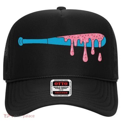 Ice Cream Baseball Bat With Baseball Sprinkles Drip Hat