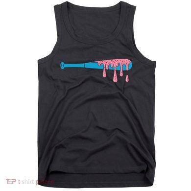 Ice Cream Baseball Bat With Baseball Sprinkles Drip Tank Top