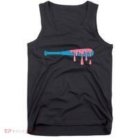 Ice Cream Baseball Bat With Baseball Sprinkles Drip Tank Top thumb 0
