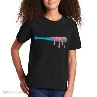 Ice Cream Baseball Bat With Baseball Sprinkles Drip Kids T-Shirt thumb 2