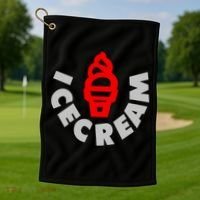 Ice Cream BBC Golf Towel thumb 1