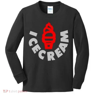 Ice Cream BBC Kids Long Sleeve Shirt