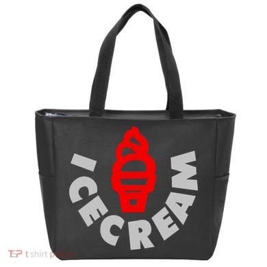Ice Cream BBC Tote Bag