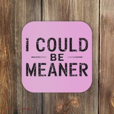 I Could Be Meaner Coaster
