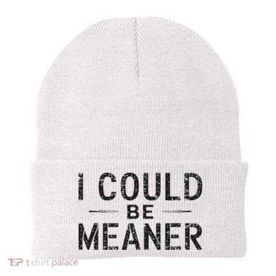 I Could Be Meaner Beanie