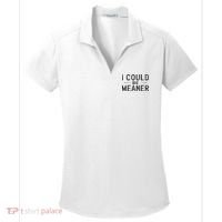 I Could Be Meaner Women's Dry Zone Grid Polo thumb 0