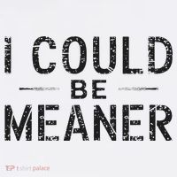 I Could Be Meaner Kids Hoodie thumb 5