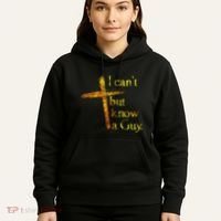 I Cant But I Know A Guy Jesus Cross Funny Christian Hoodie thumb 5