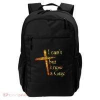 I Cant But I Know A Guy Jesus Cross Funny Christian Backpack thumb 0