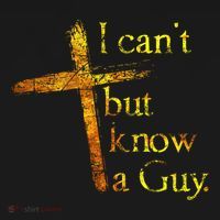 I Cant But I Know A Guy Jesus Cross Funny Christian Women's Hoodie thumb 2
