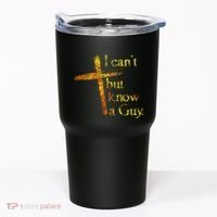 I Cant But I Know A Guy Jesus Cross Funny Christian Tumbler thumb 0