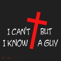 I CanT But I Know A Guy Jesus Cross Funny Christian Saying Beanie thumb 2