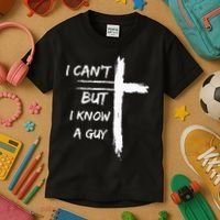 I Can't But I Know A Guy Funny Kids T-Shirt thumb 3