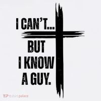 I Cant But I Know A Guy Christian Faith Cross Women's Hoodie thumb 2