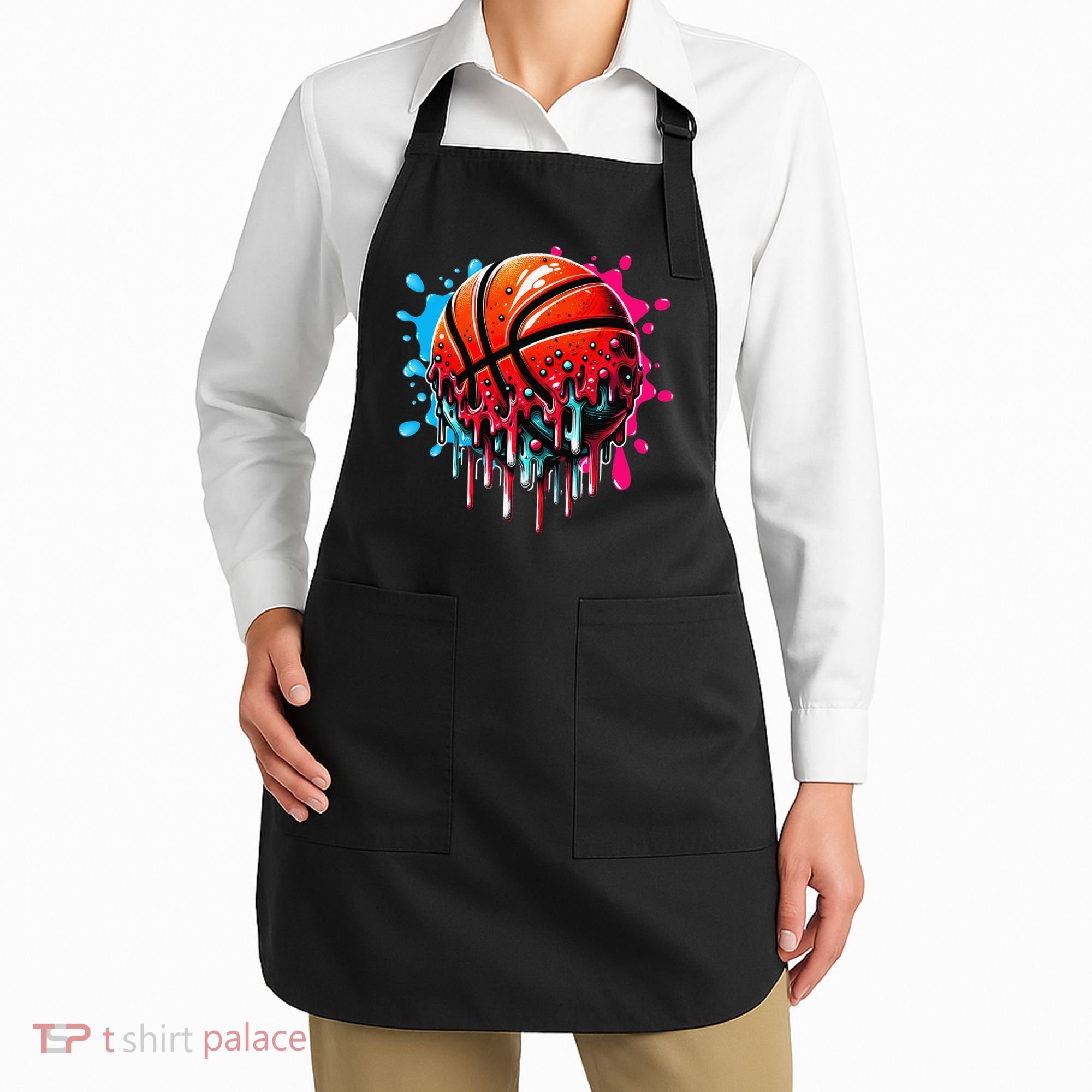 Ice Cream Basketball Drip Basketball Stuff Apron