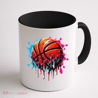 Ice Cream Basketball Drip Basketball Stuff Coffee Mug thumb 1