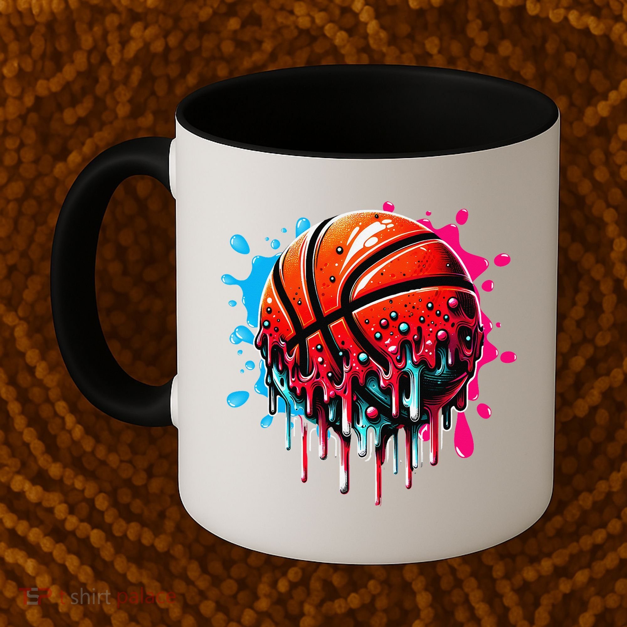 Ice Cream Basketball Drip Basketball Stuff Coffee Mug