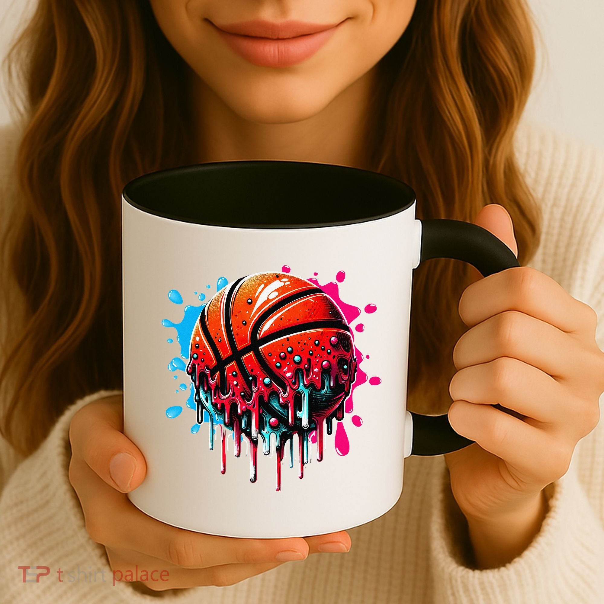Ice Cream Basketball Drip Basketball Stuff Coffee Mug