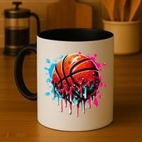 Ice Cream Basketball Drip Basketball Stuff Coffee Mug thumb 4